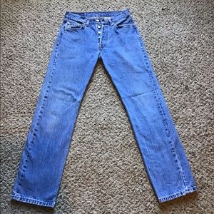 Women’s Levi’s 501 Button Fly Wedgie Straight leg